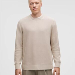 lululemon Mens Textured Knit Crewneck Sweater - XL- excellent condition